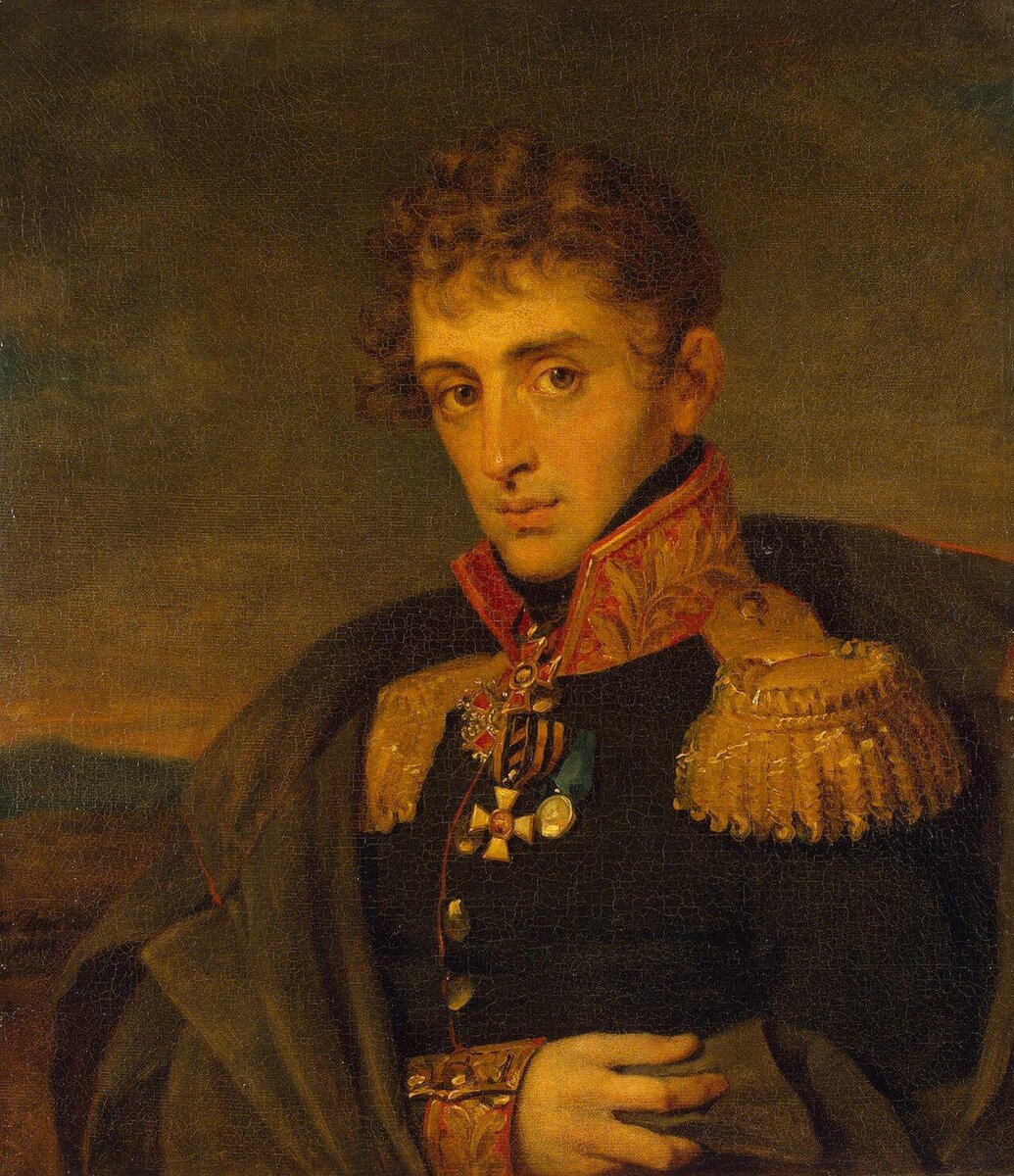 А вот и сам Александр Тучков. Герой войны 1812 года. Герой посмертно