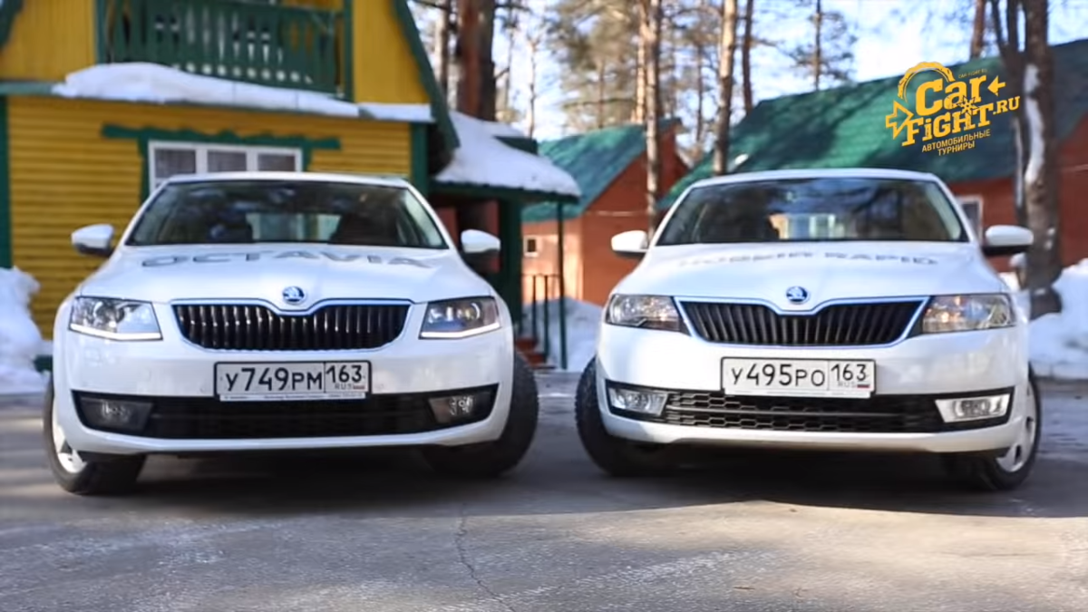 В чём отличия между Skoda Rapid и Skoda Octavia? | Автобрюзгач | Дзен