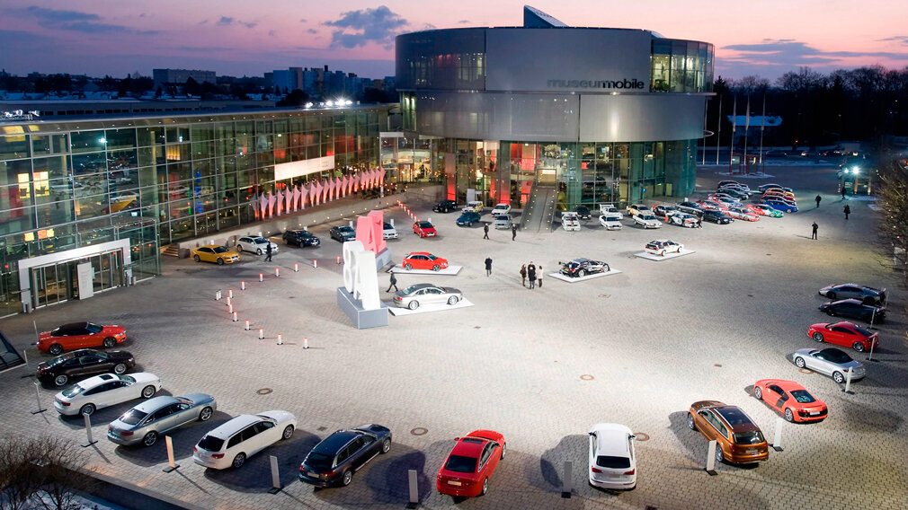 Музей моделей Audi при заводе в Ингольштадте
