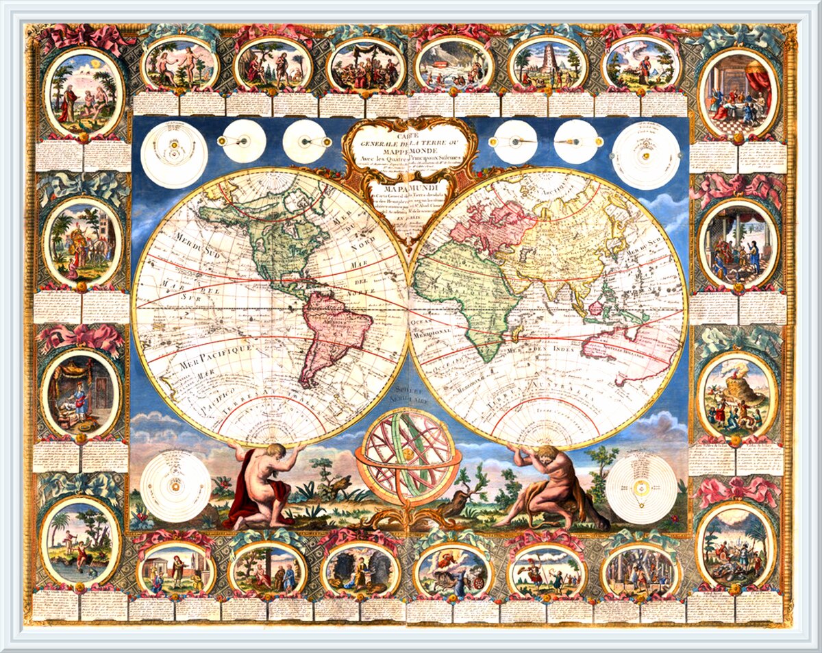 Автор: Жан-Батист Луи Клу (1730-ок. 1790) и Луи Джозеф Мондхаре (1734-99)