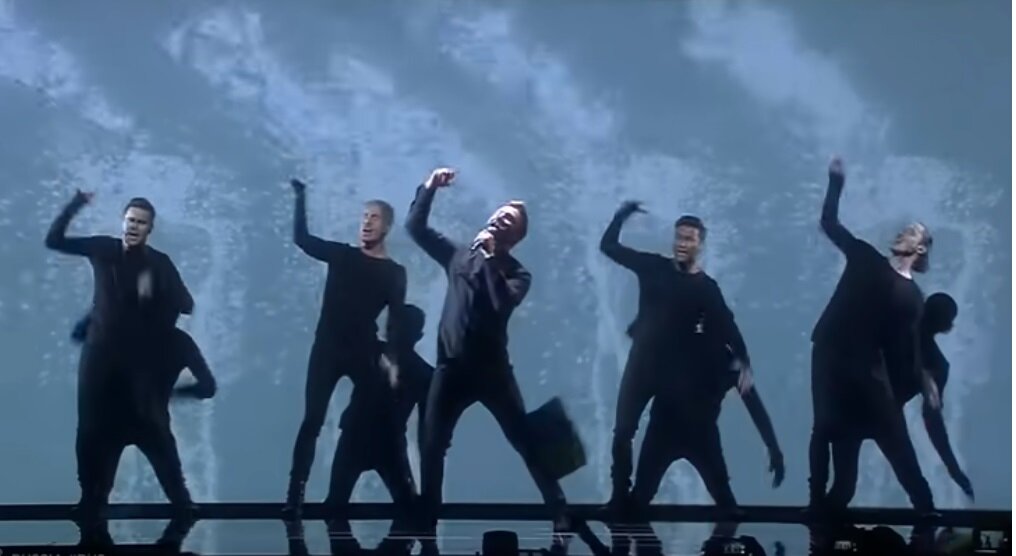 Сергей Лазарев | Кадр из трансляции конкурса "Евровидение"