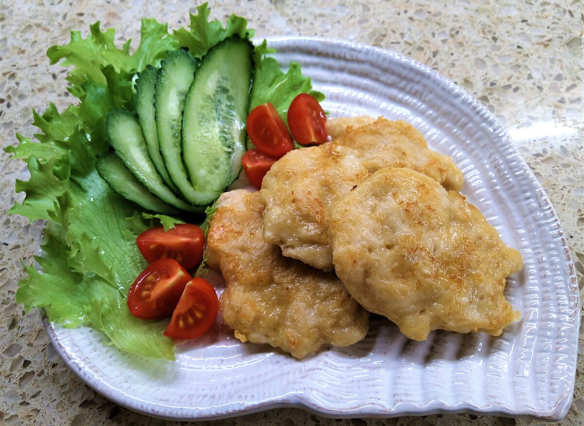 Рубленные котлеты из куриной грудки
