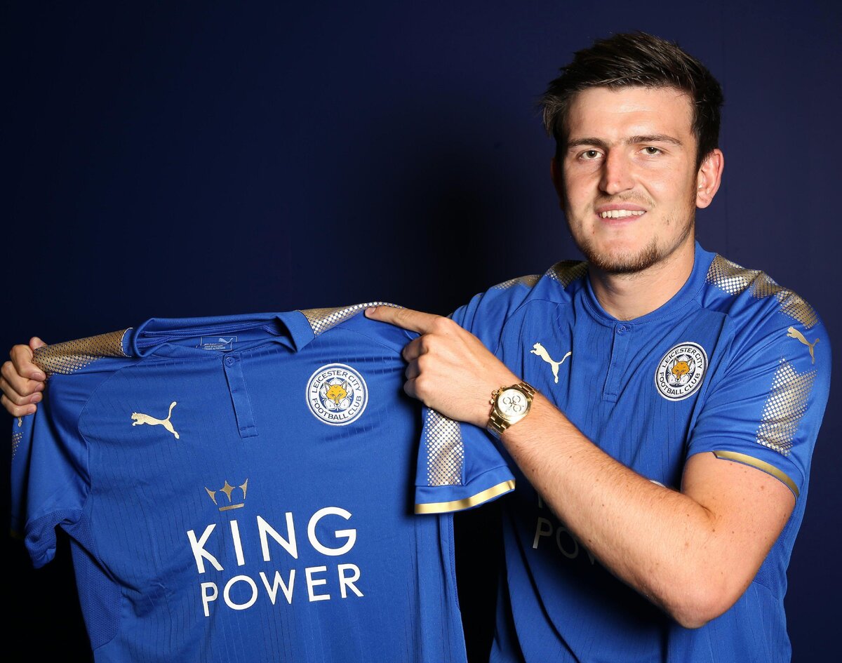 Гарри Магуайер, английский футболист, защитник клуба «Лестер Сити» и сборной Англии.