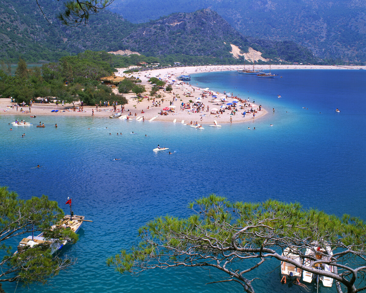 Голубая Лагуна в Турции Oludeniz