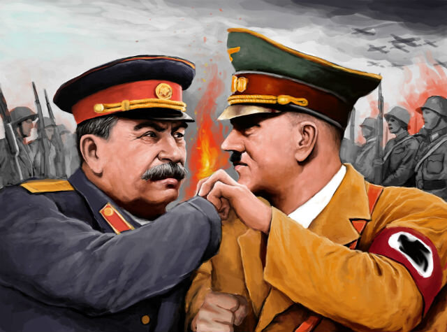 Противостояние СССР и Германии началось 