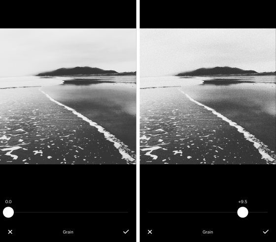 Зернистость на фото айфон Приложение VSCO. Инструкция по применению. Как фотографировать и редактировать к