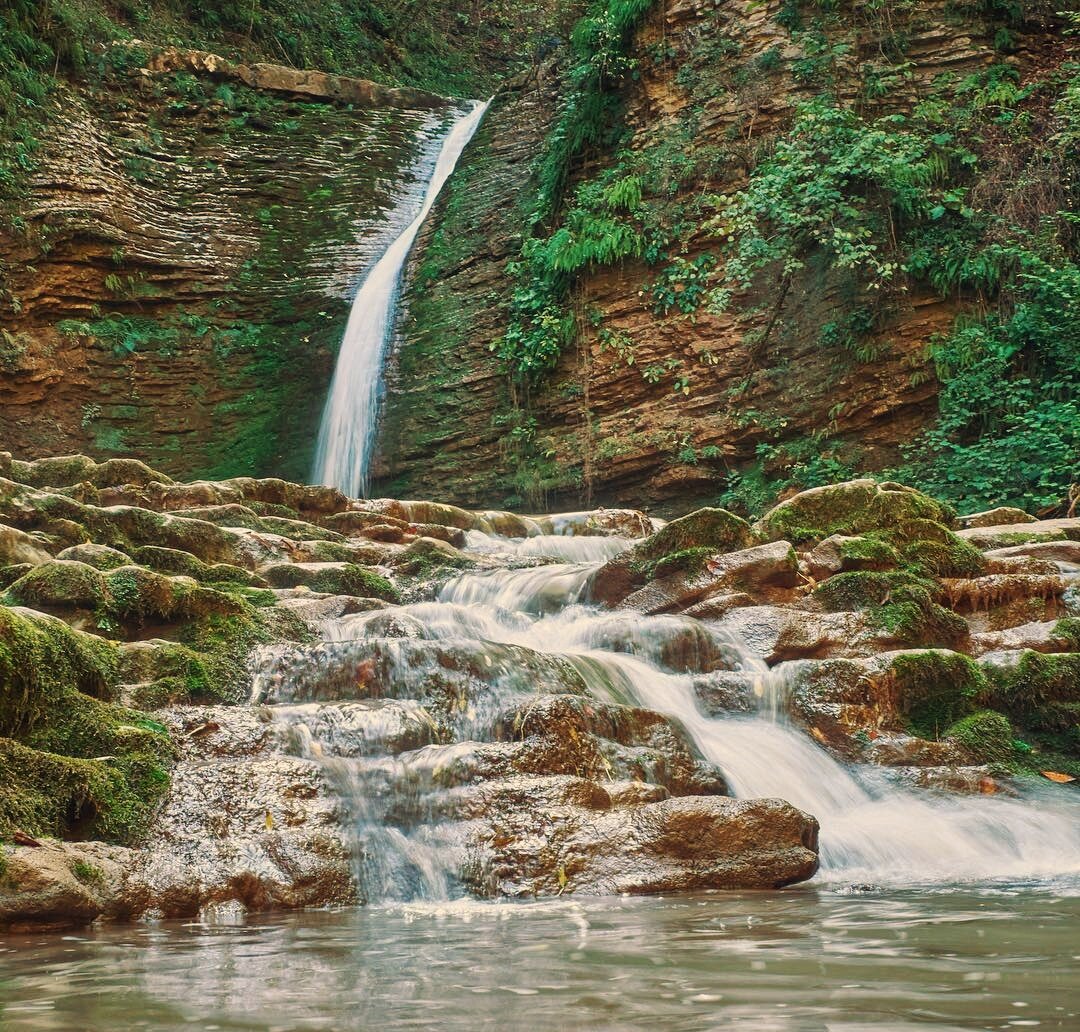 Осетия Софийские водопады