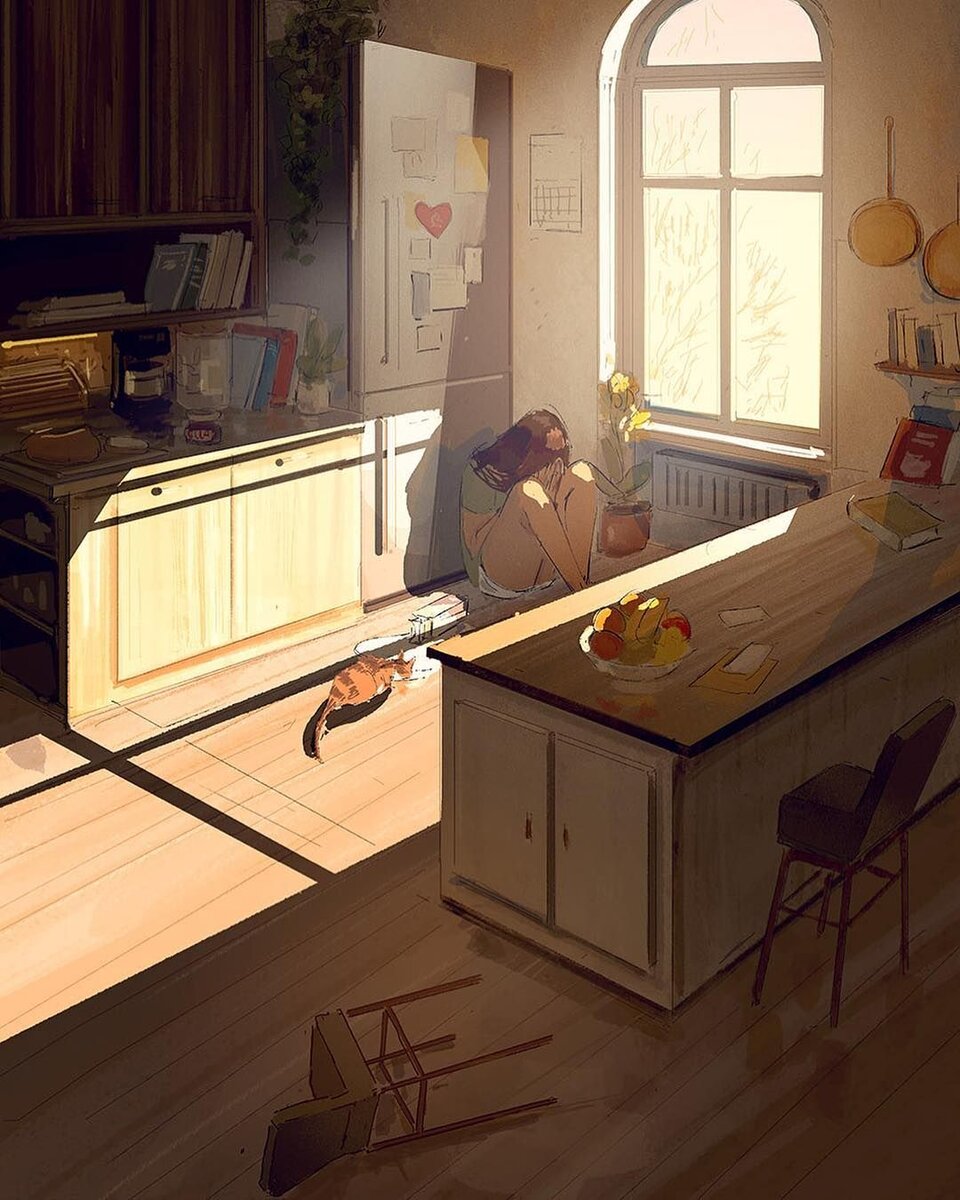 Рисунок - @pascalcampionart 