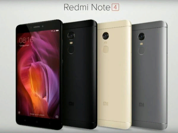 Xiaomi Redmi Note 4x       