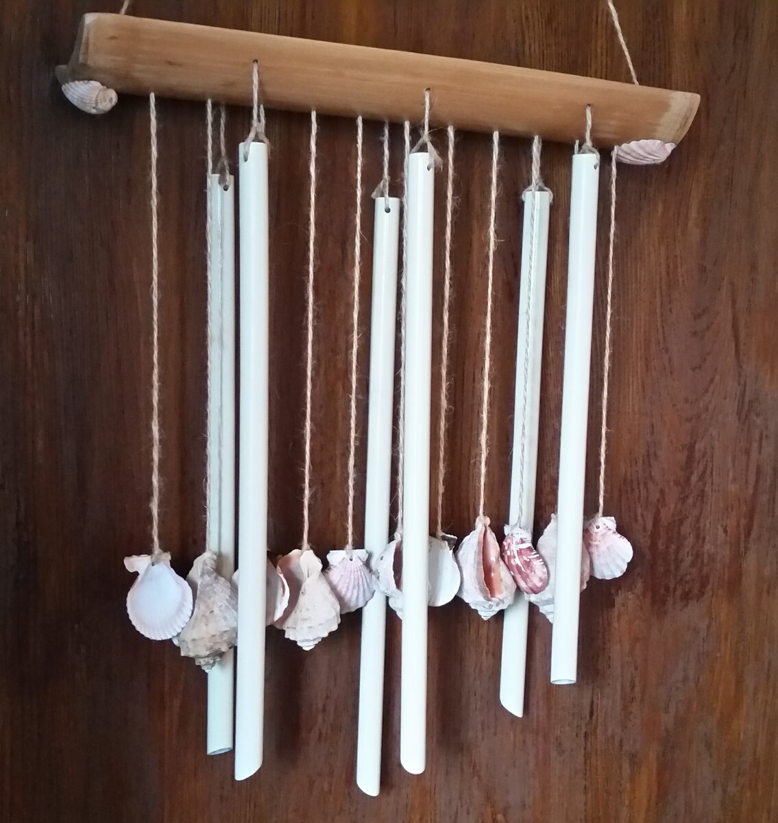 "Музыка ветра" из бамбука и ракушек