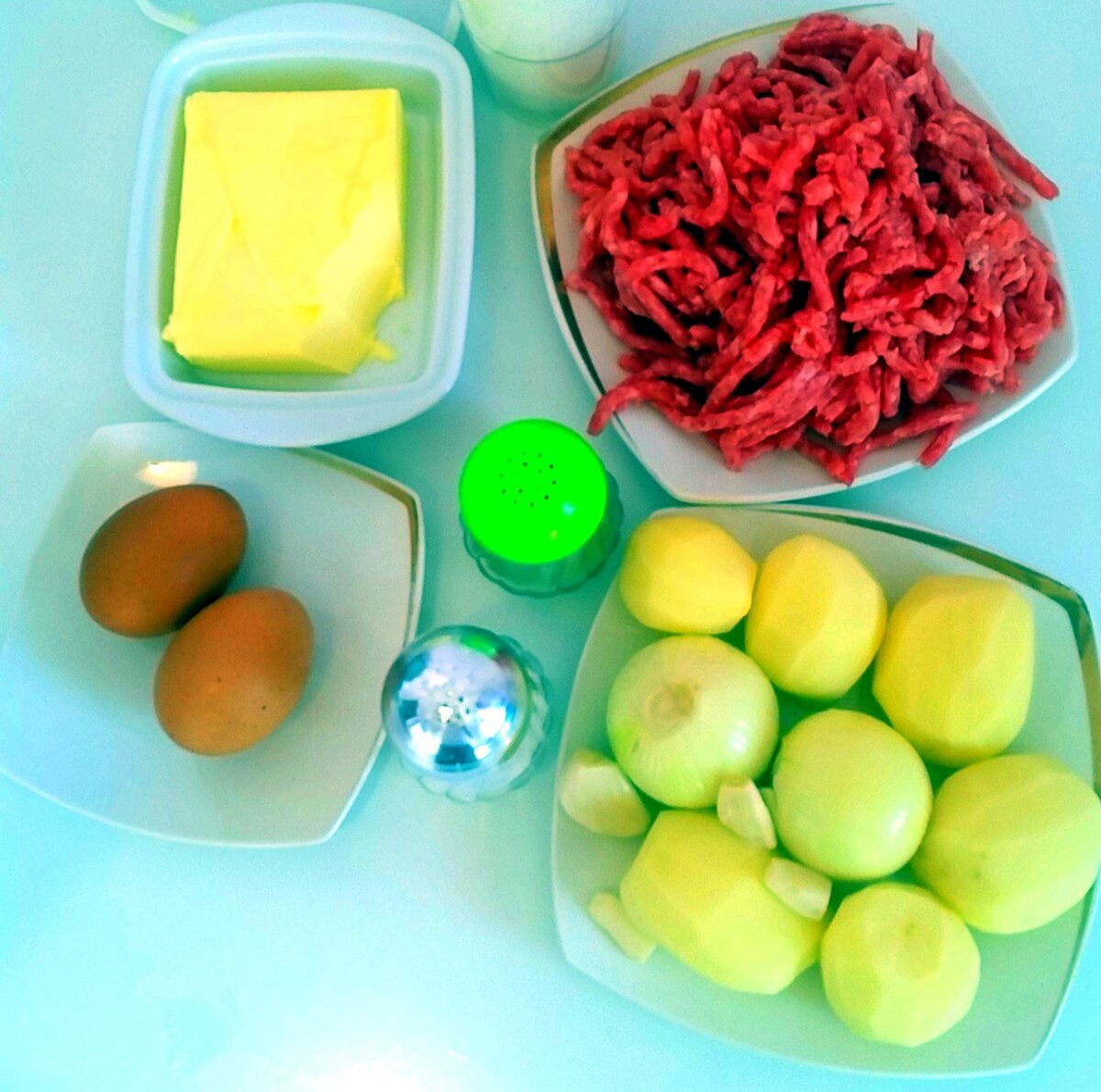 Котлеты домашние из фарша с добавлением сырого картофеля  m.zaborowska