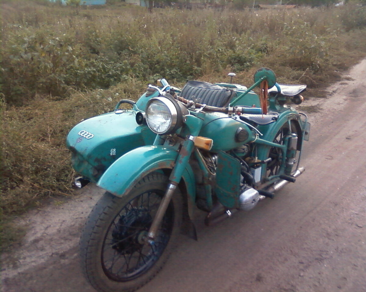 Советский мотоцикл Урал М 62, который мог догнать любую машину или .