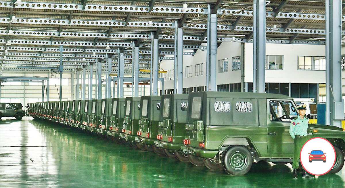 Внедорожник Inlay из Мьянмы