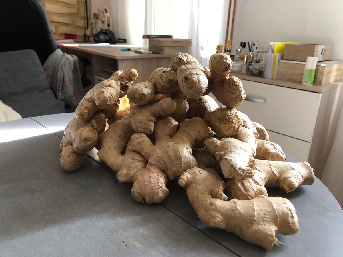 Я всегда покупаю много имбиря, особенно когда он ровный попадается