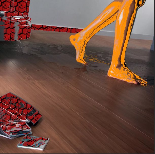 Даже ноги преображаются, когда идут по невпитывающему кварцвинилу!