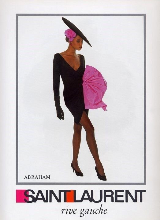 Yves Saint Laurent 1987.