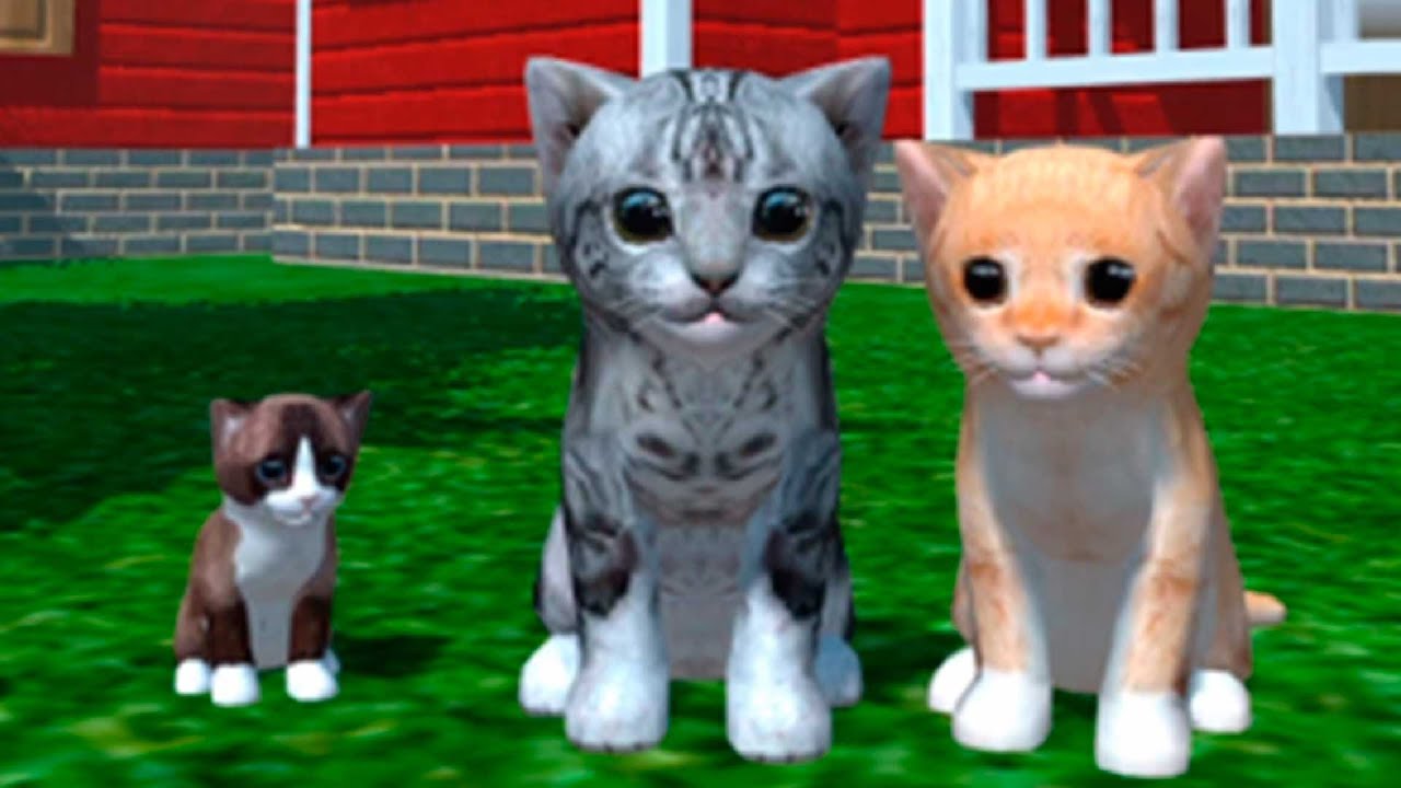 Симулятор Кота - Жизнь Животных #5 КОТЯТА в поиске ЯИЦ в Симе Cat Simulator  Animal Life