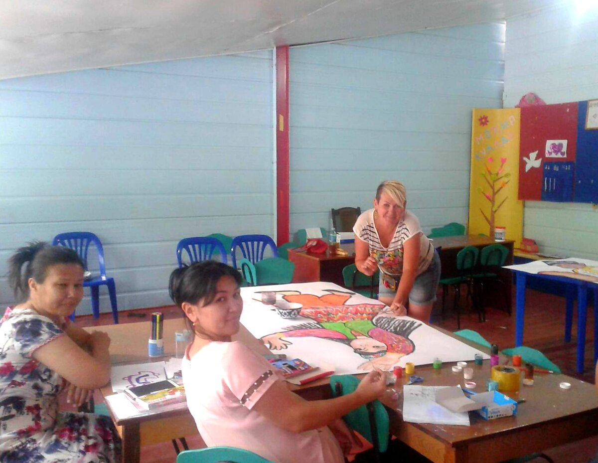 Узбекистан. С коллегами.