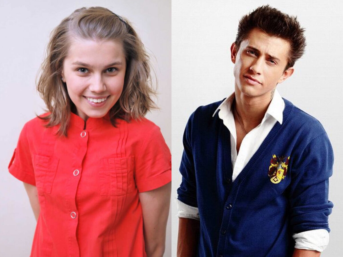 Дарья Мельникова и Павел Прилучный в юности