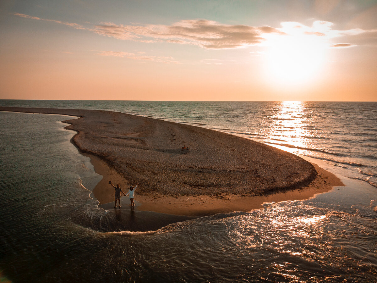 Бакальская коса крым фото