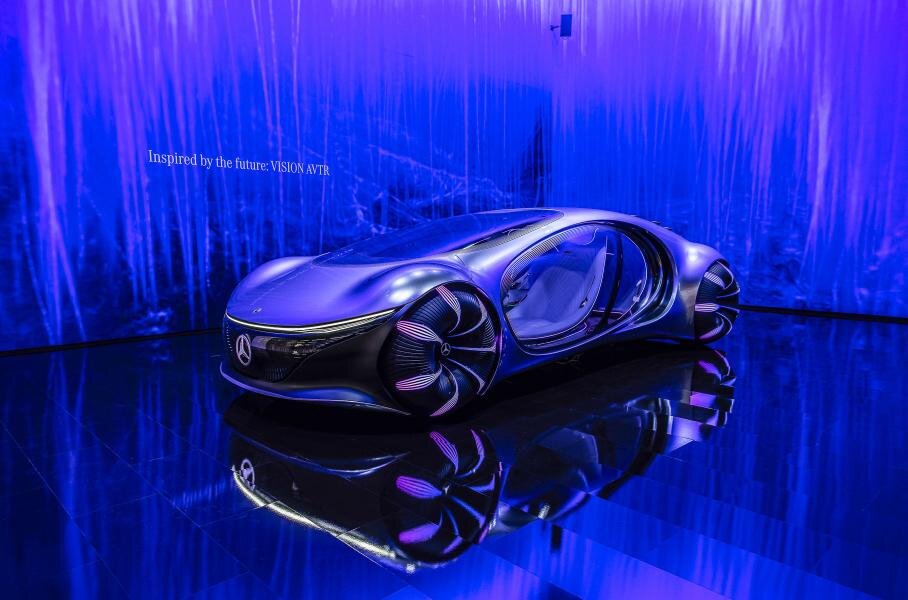 Mercedes-Benz Vision AVTR. Фото от Mercedes-Benz