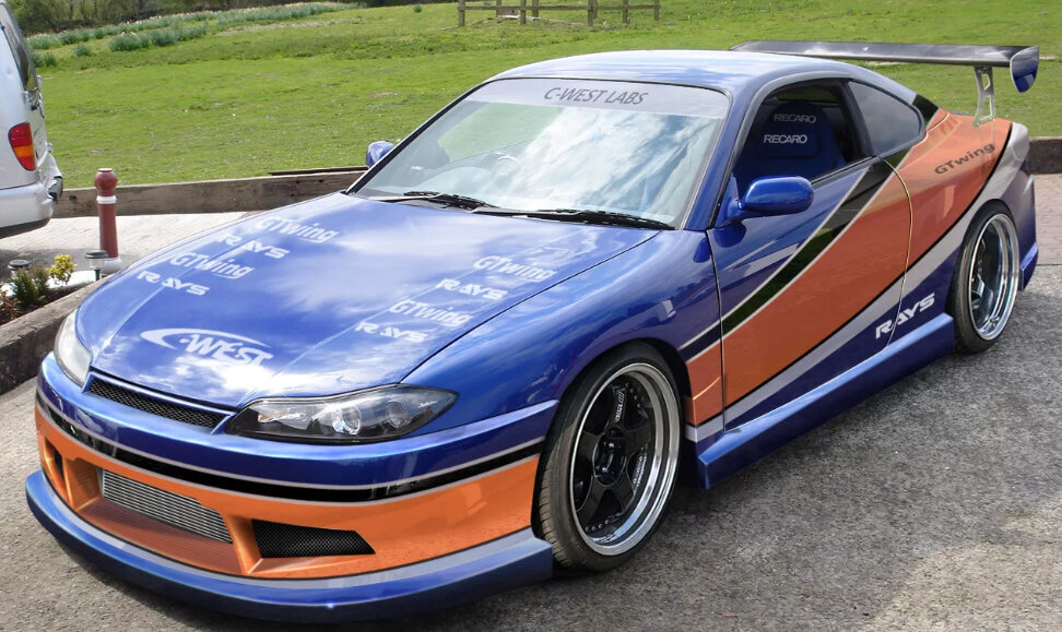 nissan silvia s15 форсаж