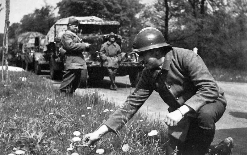 "Странная война" Британские солдаты 3 сентября 1939 года