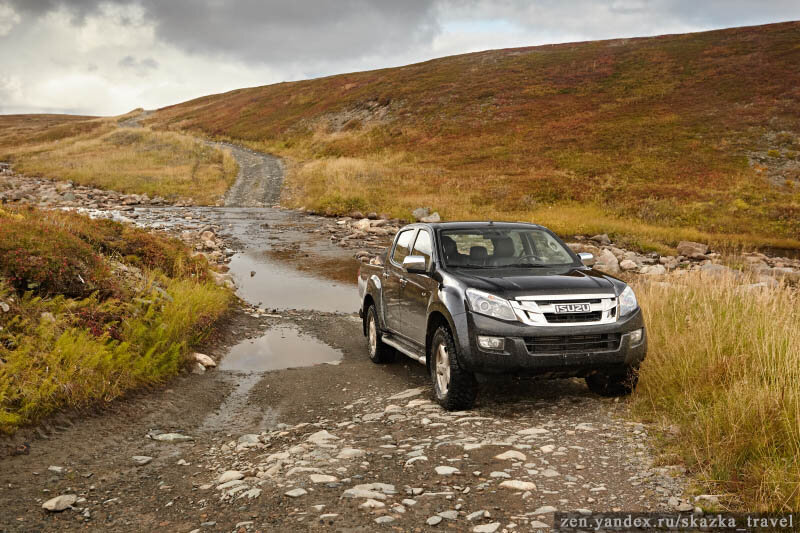 Ехал на пикапе и было непросто