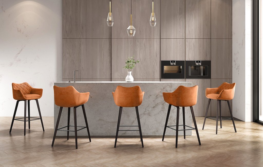 Стул полубарный Sherilyn, цена: 11 658 руб.*