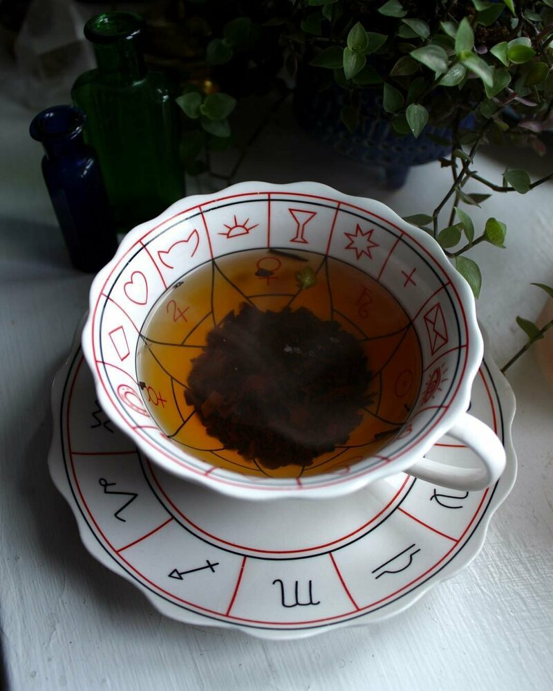 bing image: гадание по чайным листьям