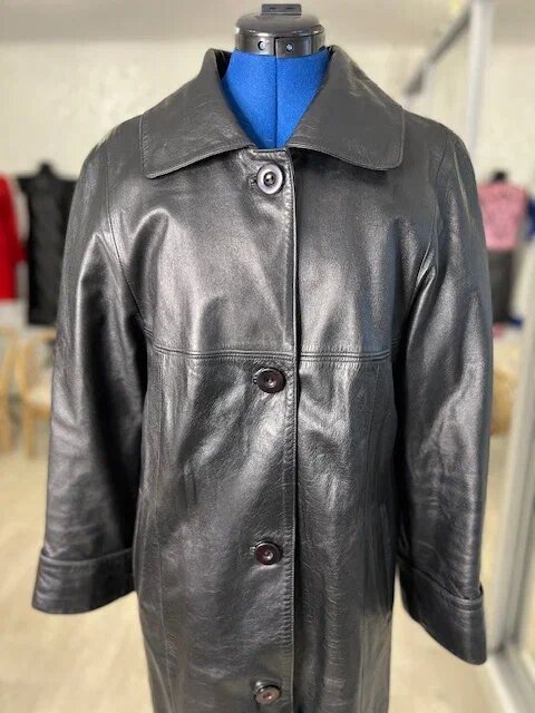 Пошив парки с кожаным верхом и меховой подкладкой. Ателье Ирины Берзиной.