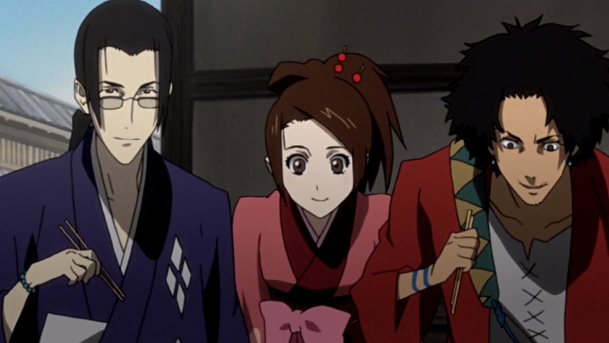 Personagens Com os Mesmos Dubladores! on X: Quando eu soube que esse anime  quase tinha ido pra Álamo junto com Samurai Champloo, eu tinha que fazer  esse elenco no estilo do estúdio