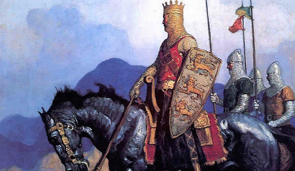 Король Англии Ричард I Львиное Сердце в Крестовом походе