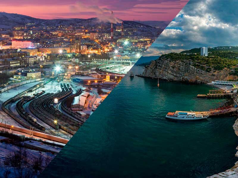 Переезд из Мурманска в Крым