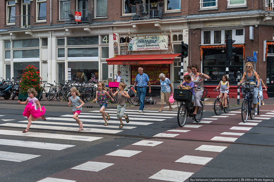 Пешеходные переходы в Нидерландах