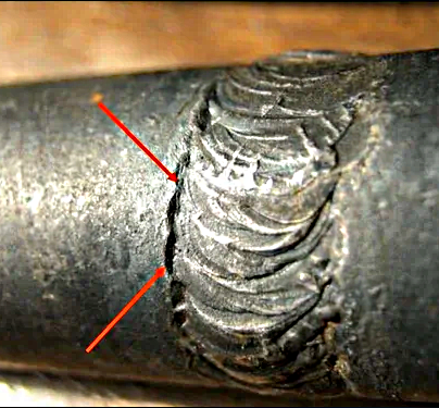 Как выглядит подрез сварного шва фото