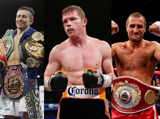 Геннадий Головкин, Сауль Альварес, Сергей Ковалев