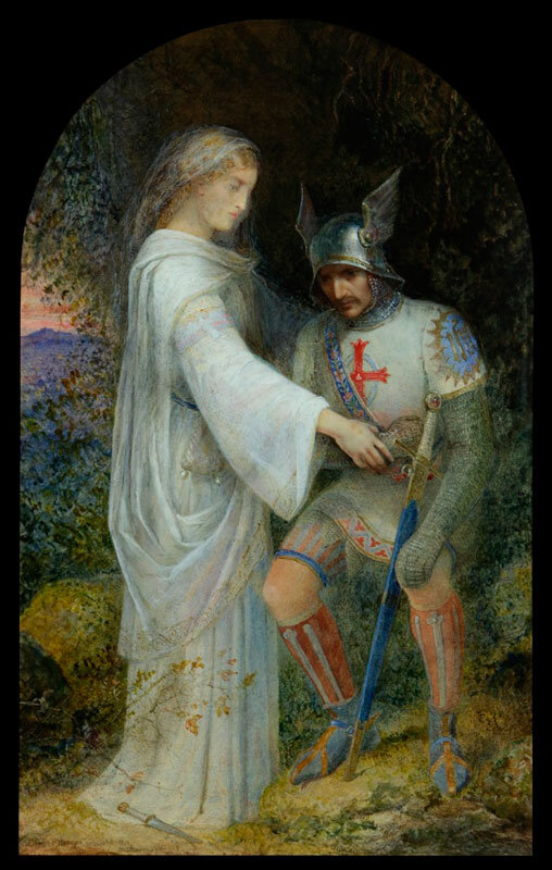 Эдвард Генри Корбоулд. Уна и   Рыцарь Красного Креста, 1906 