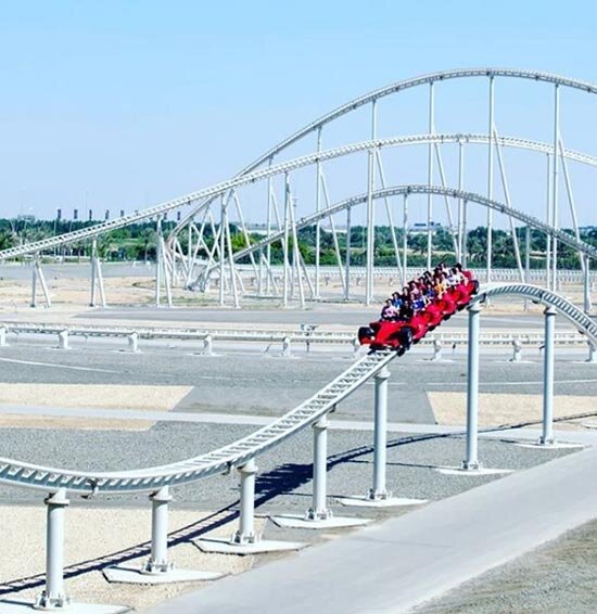 Самый быстрый аттракцион мира - Formula Rossa