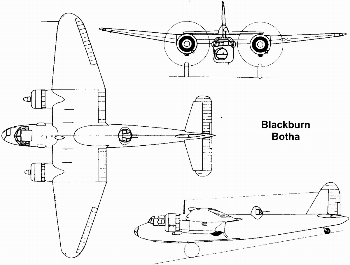 Схема  B-26 "Botha"