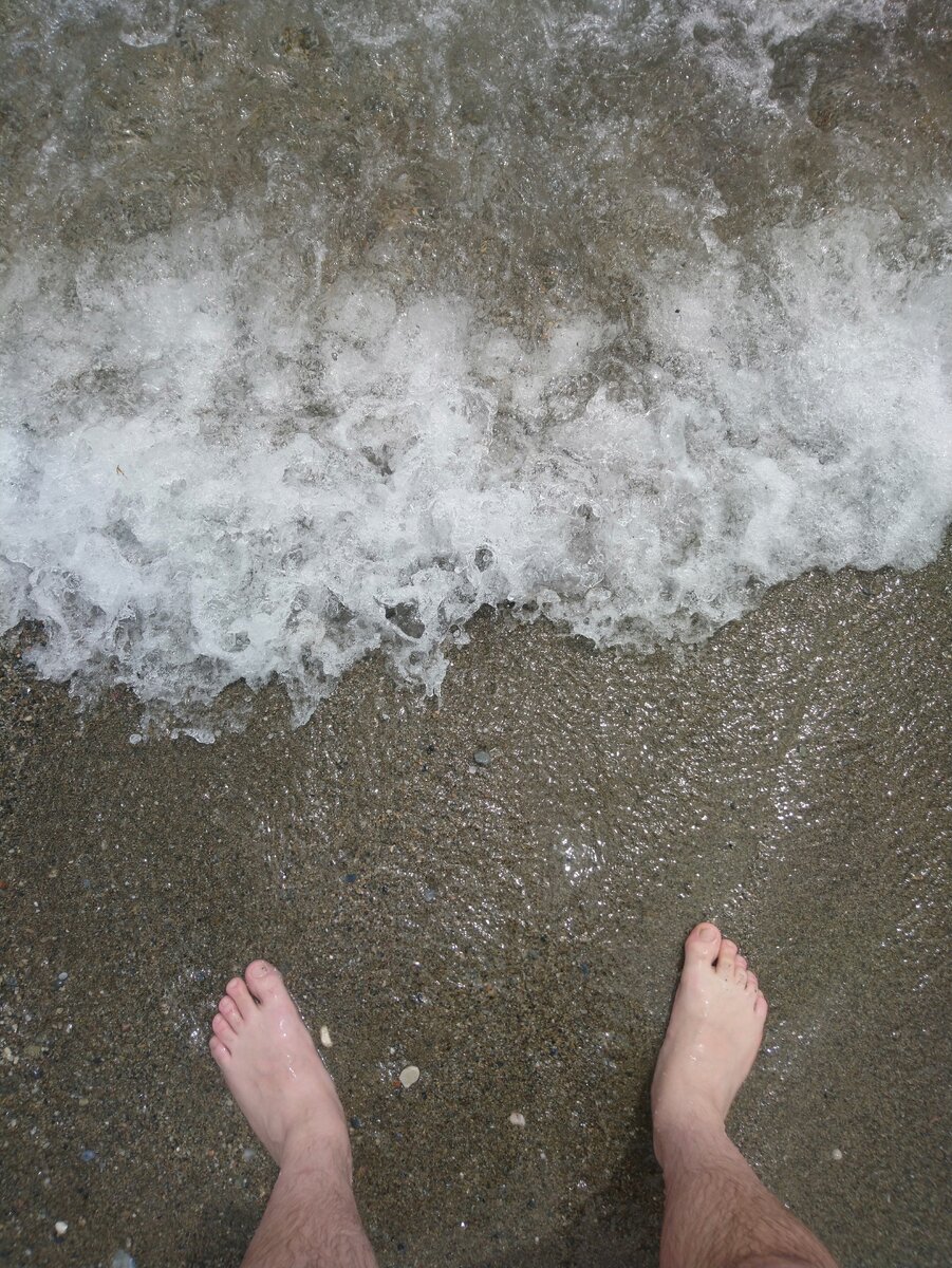 Захожу в море Средиземное