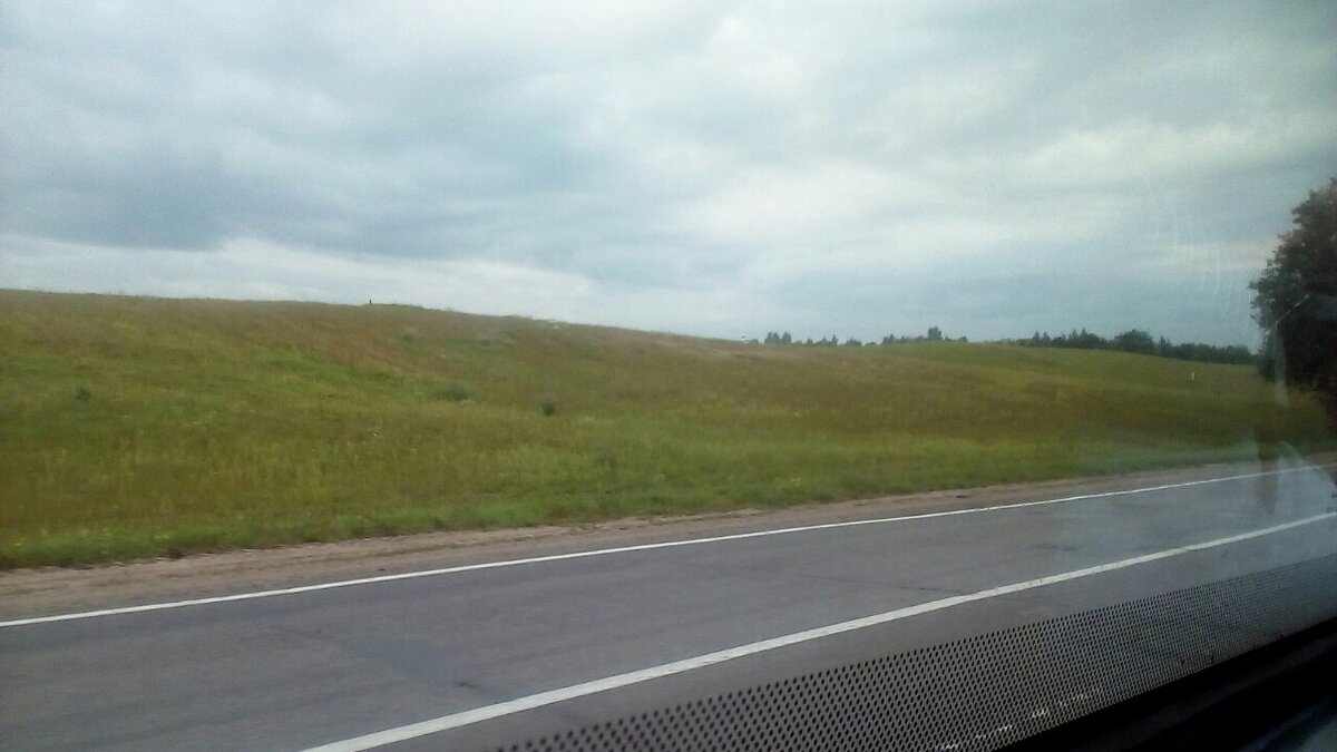 Виды по дороге уже на территории Белоруси) Довольно красиво)