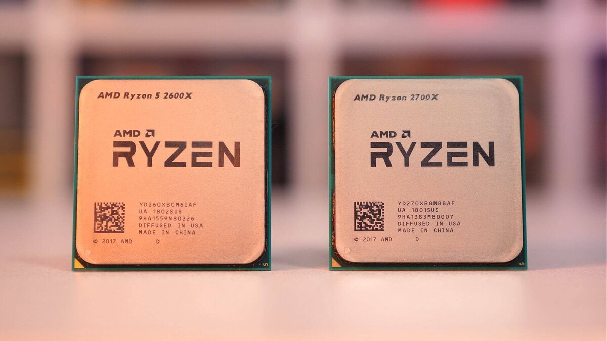 Два монстра. Ryzen 5 и Ryzen 7. Они прекрасны! Фото взято из открытого доступа. Источник: techspot.com