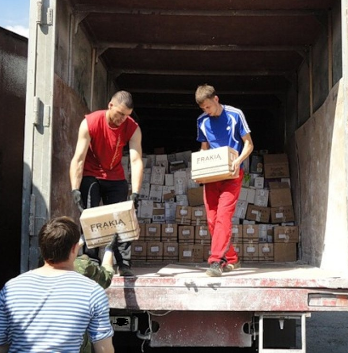 Разгрузка товара, это как урок физкультуры)