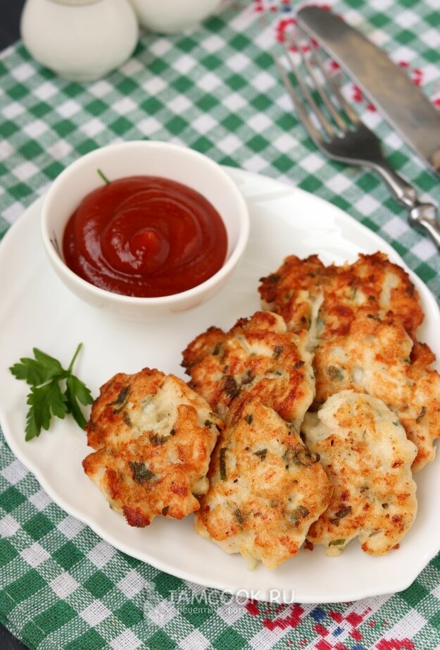Рубленные куриные котлеты из грудки