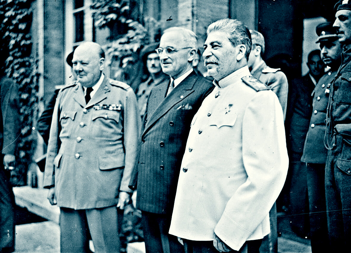 Встреча в ялте сталин черчилль рузвельт фото