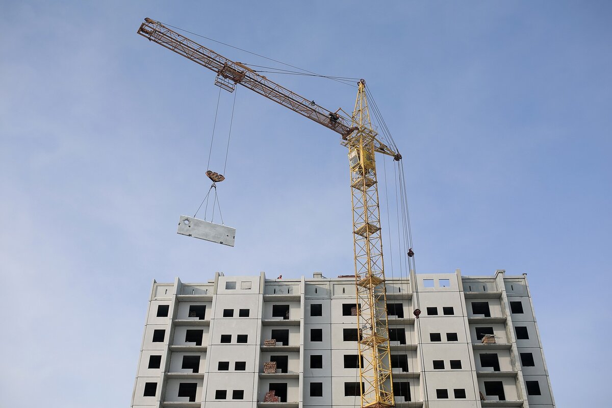 Возведение панельного дома