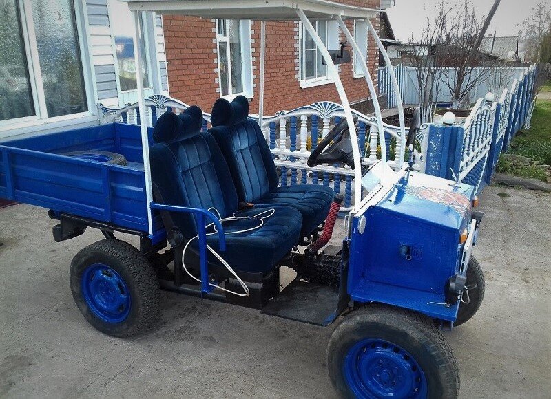 Грузовой минитрактор из Красноярского края