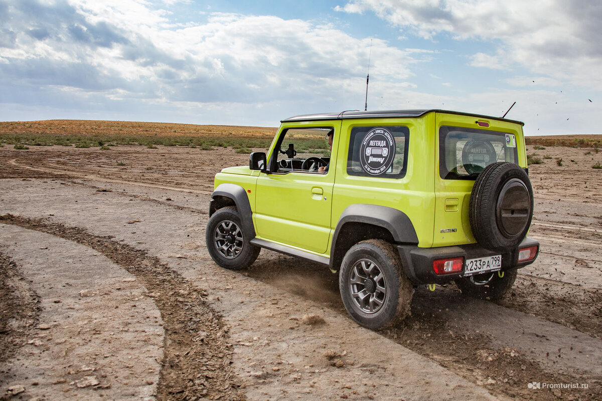 Новый Suzuki Jimny. Проехал на этом авто 500 км по Калмыкии и сделал неожиданный вывод ???