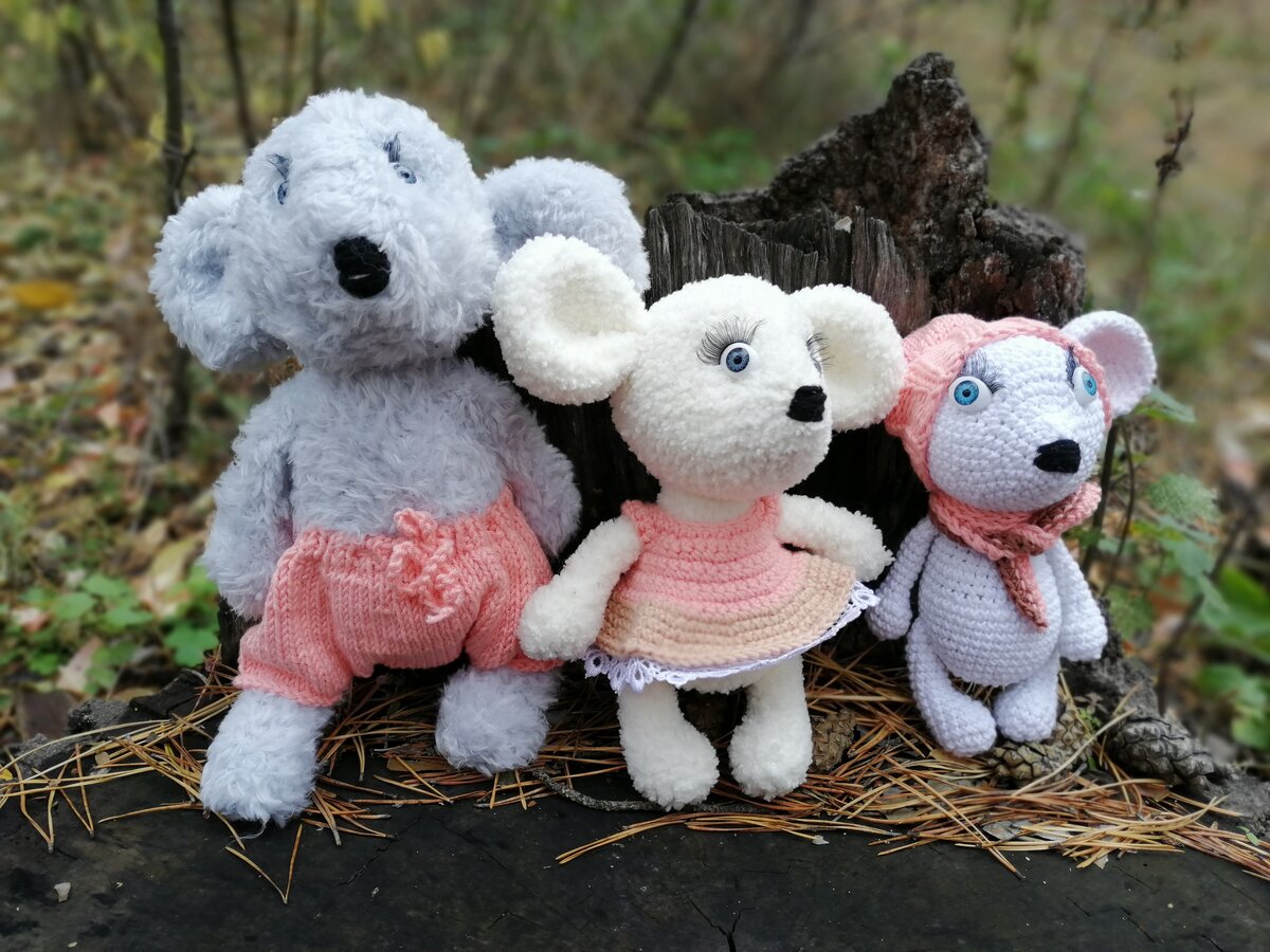 Все мышки связаны по одному мастерклассу